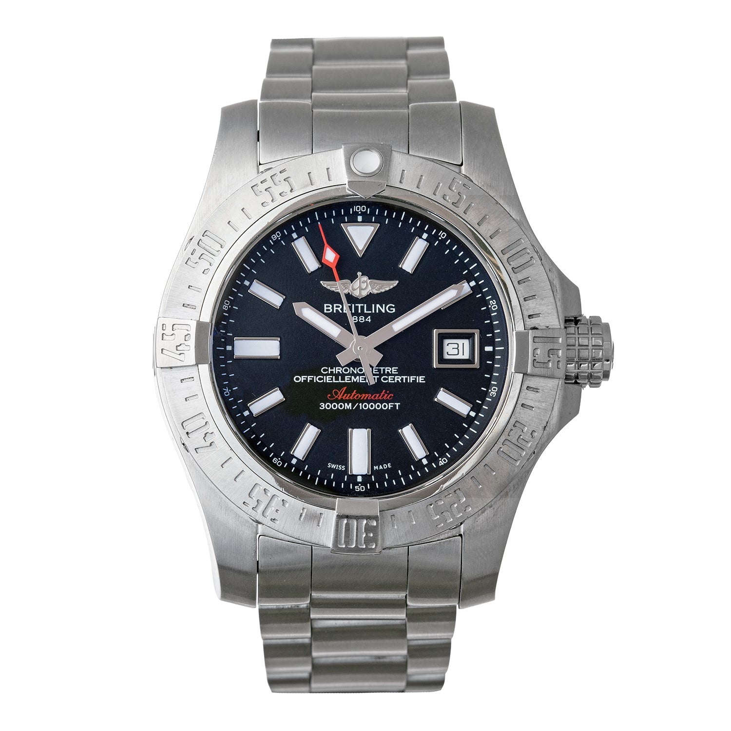 Breitling - Avenger II Seawolf Black Dial (A1733110/BC30)