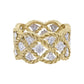 Buccellati - 18k Gold Diamond Étoilée Band Ring