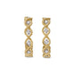 Buccellati - 18k Gold Diamond Étoilée Hoop Earrings