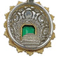Buccellati - 18k Gold Emerald Diamond Domed Clip Earrings