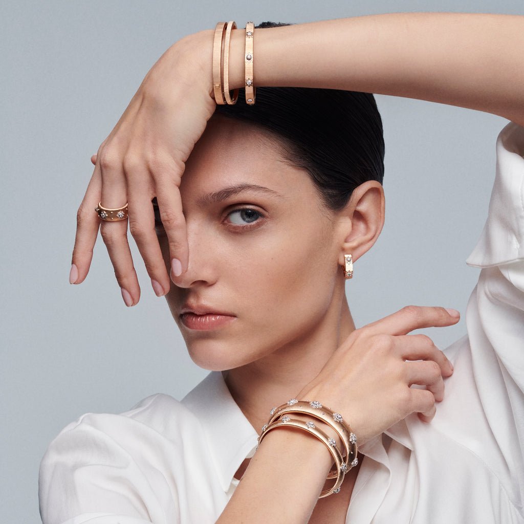 Buccellati - 18k Rose Gold Macri Bangle Bracelet