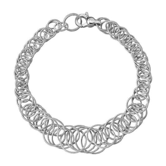 Buccellati - 18k White Gold Hawaii Link Bracelet