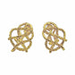 Buccellati - 18k Yellow Gold Crepe de Chine Drop Earrings