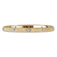 Buccellati - 18k Yellow Gold Diamond Macri Bangle Bracelet