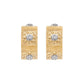 Buccellati - 18k Yellow Gold Diamond Macri Hoop Earrings