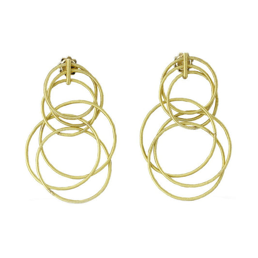 Buccellati - 18k Yellow Gold "Hawaii Waikiki" Drop Earrings