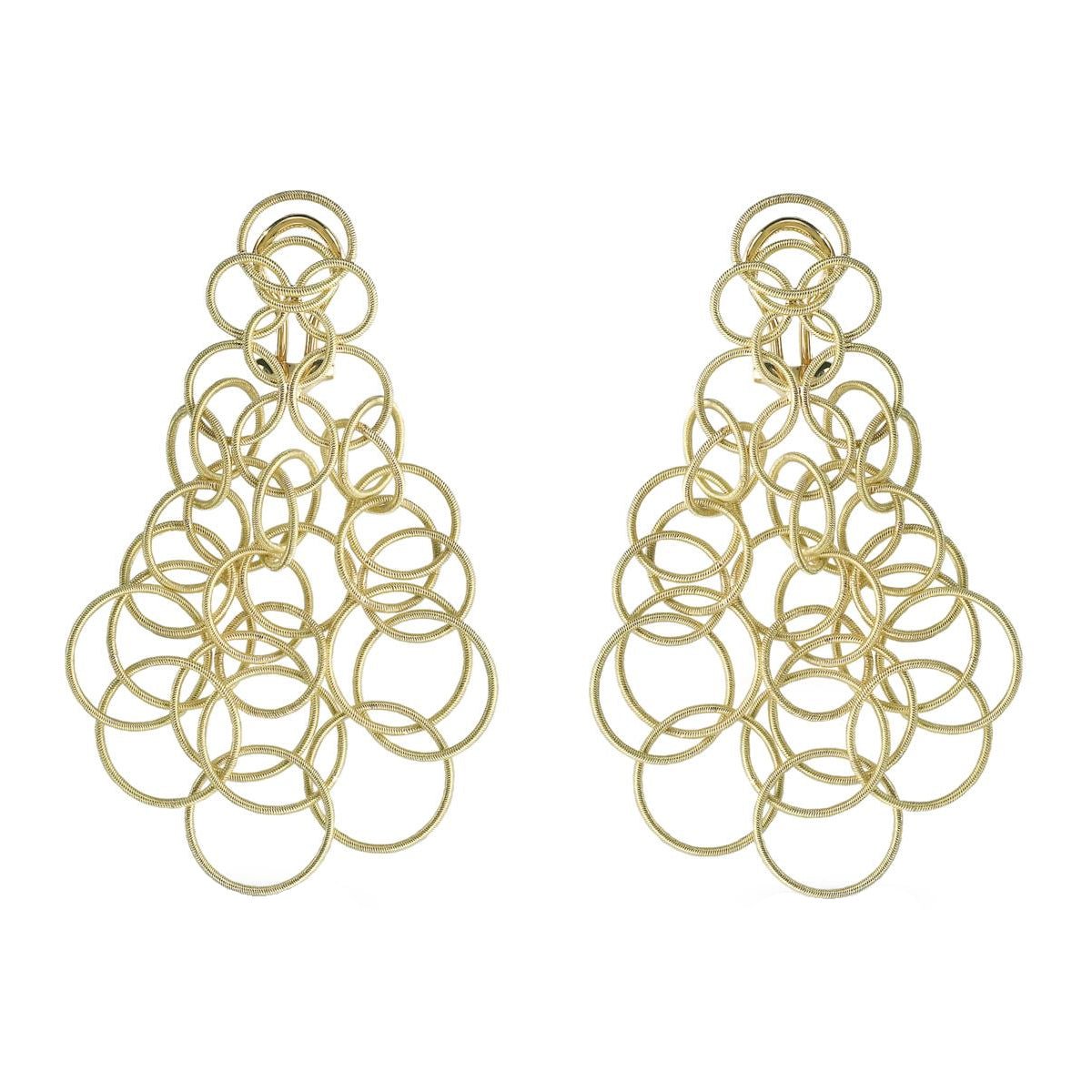 Buccellati - 18k Yellow Gold Medium Hawaii Earrings