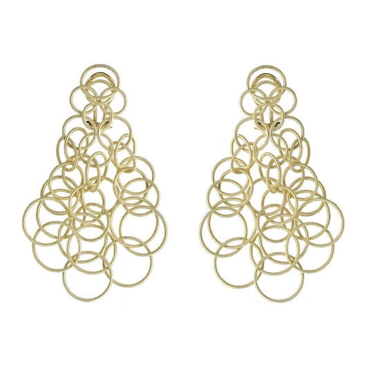 Buccellati - 18k Yellow Gold Medium Hawaii Earrings