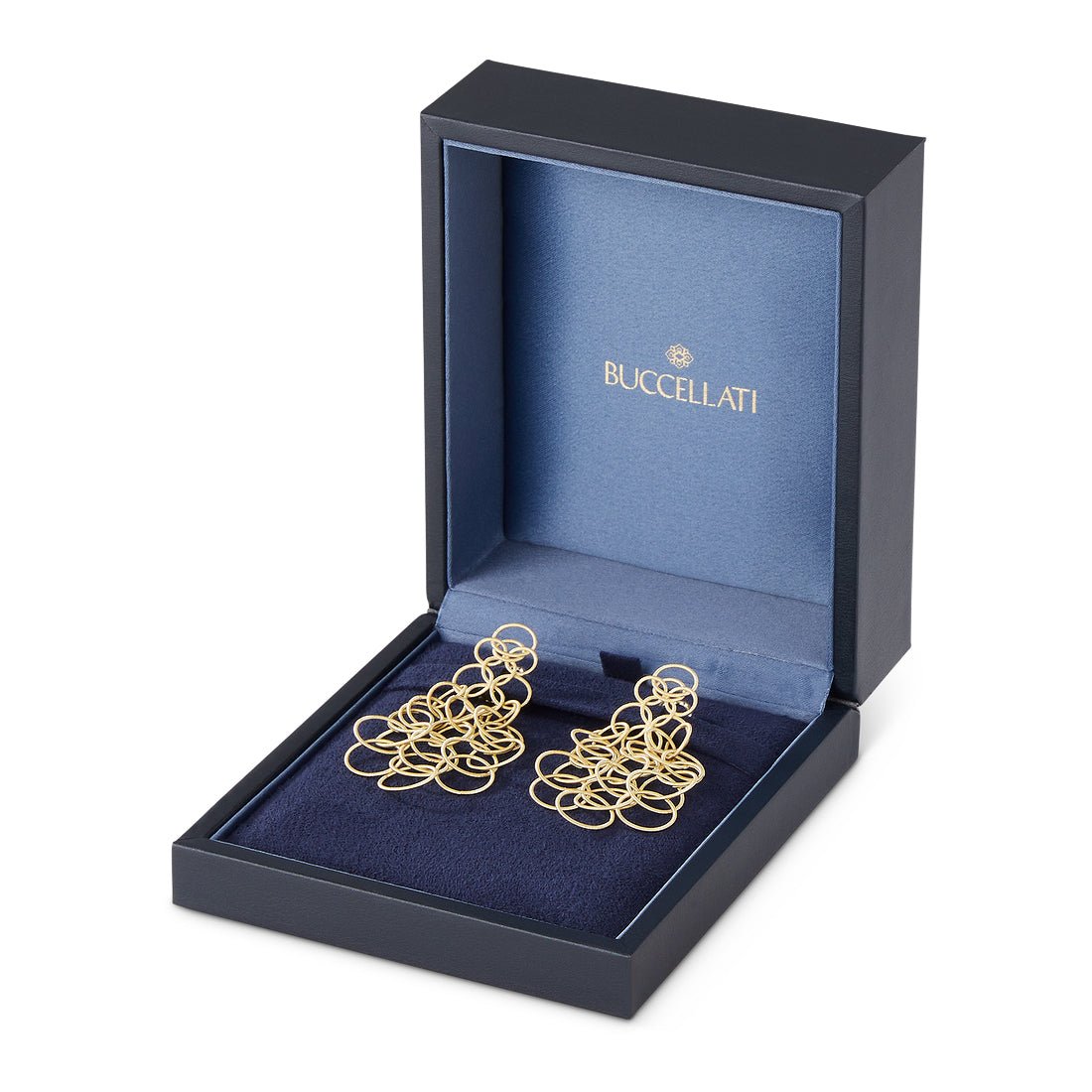 Buccellati - 18k Yellow Gold Medium Hawaii Earrings