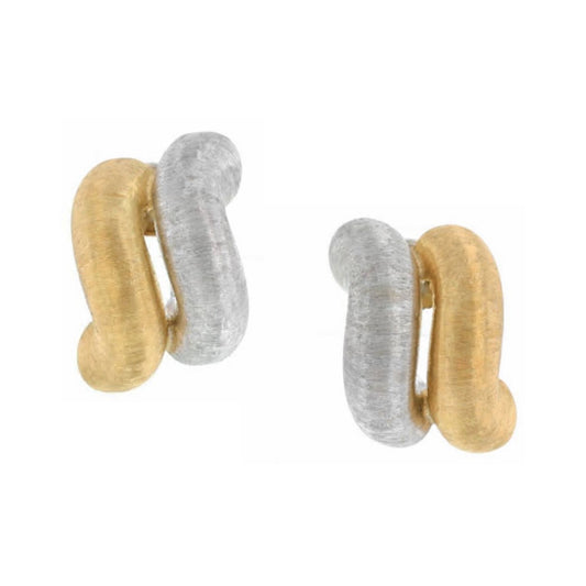 Buccellati - 18k Yellow & White Gold Torsade Earrings