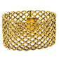 Buccellati - Estate 18k Yellow Gold Crepe de Chine Wide Bracelet