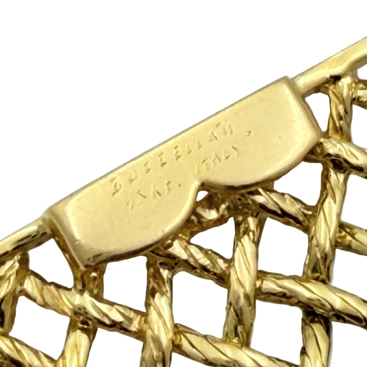 Buccellati - Estate 18k Yellow Gold Crepe de Chine Wide Bracelet