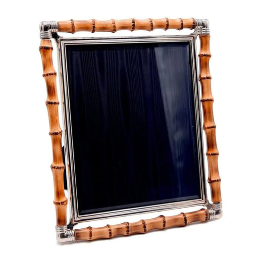 Buccellati - Large Silver Bamboo Tahiti Picture Frame