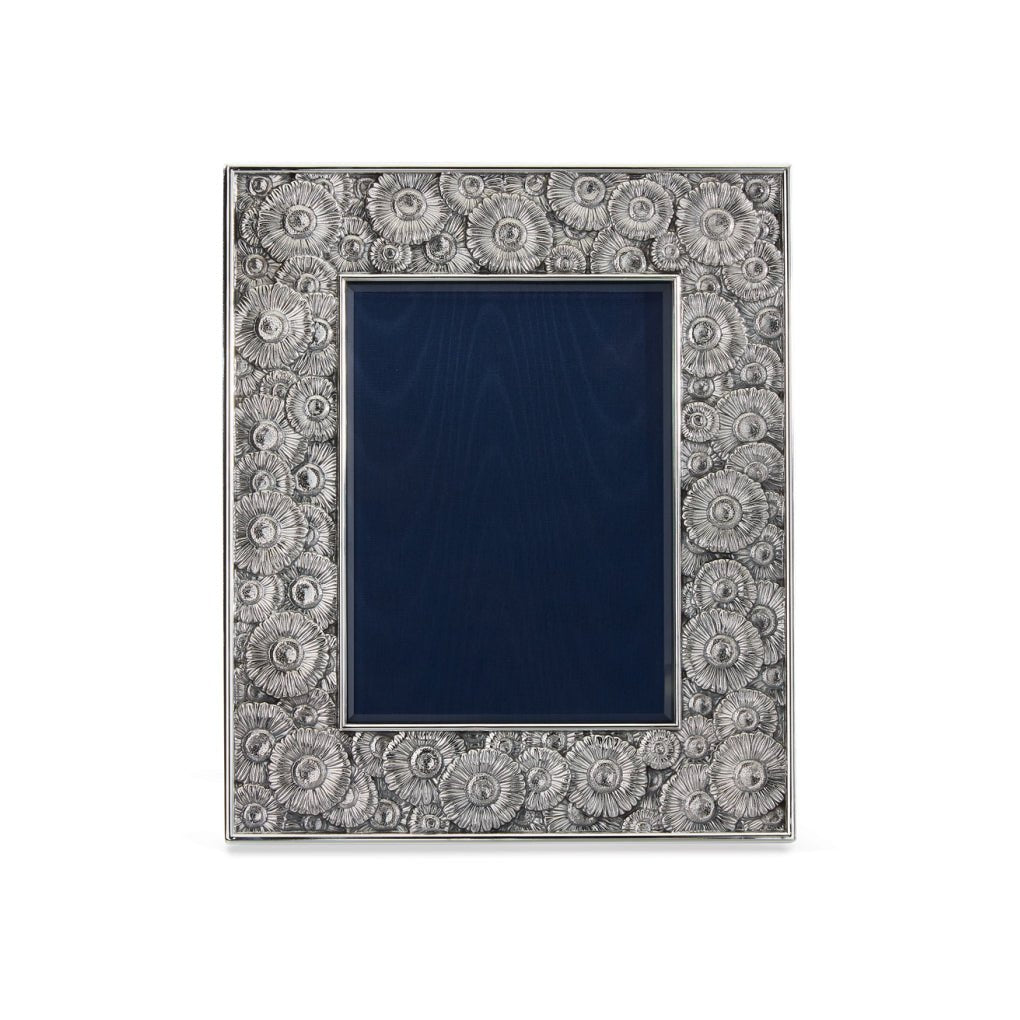 Buccellati - Large Silver Daisy Flower Picture Frame