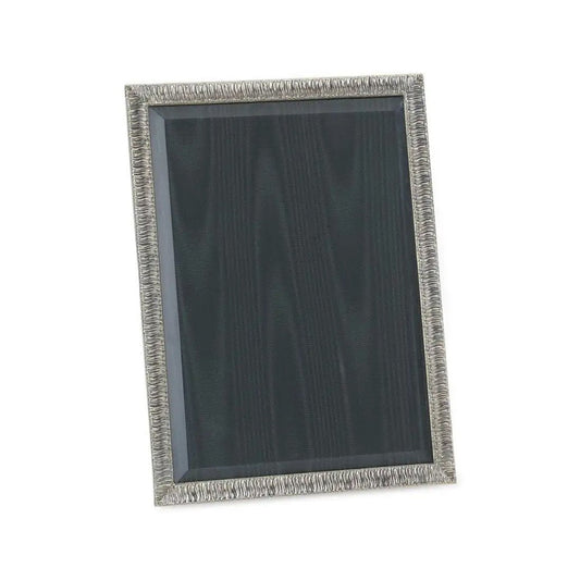 Buccellati - Large Silver Rouche Linenfold Narrow Picture Frame