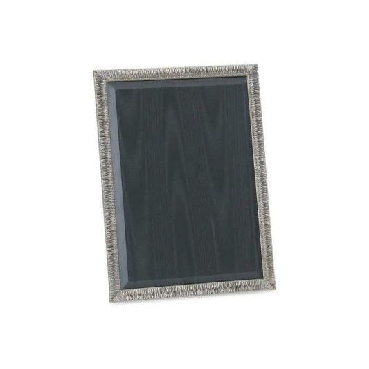 Buccellati - Medium Silver Rouche Linenfold Narrow Picture Frame