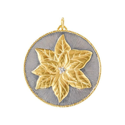 Buccellati - Silver Poinsettia 2025 Christmas Ornament
