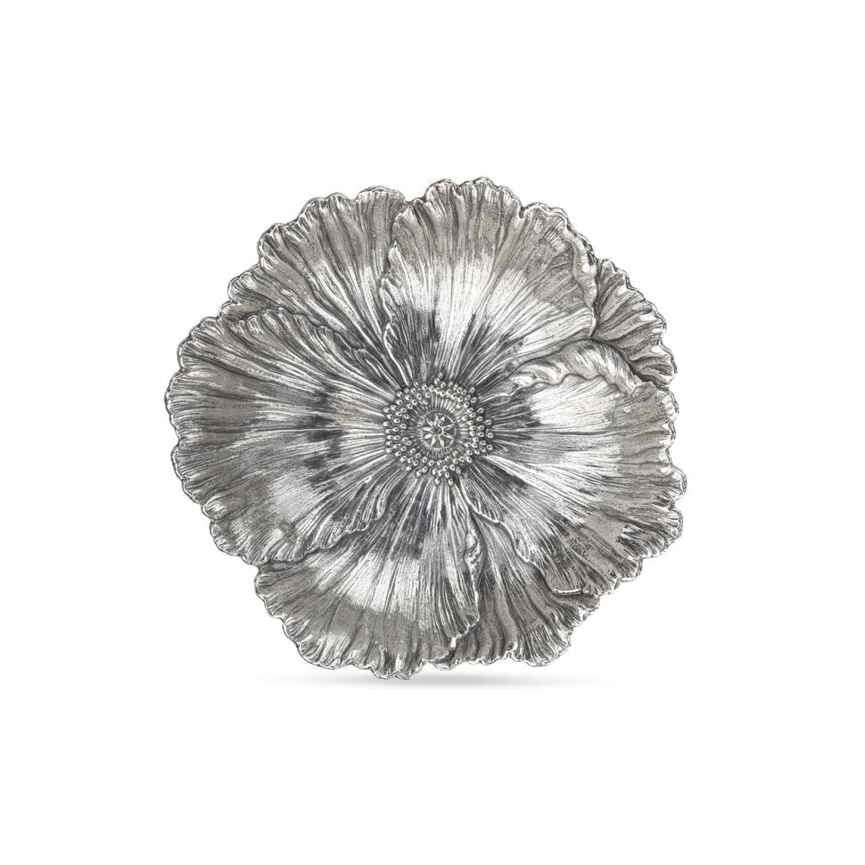 Buccellati - Small Silver Poppy Flower Dish