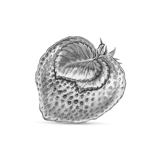 Buccellati - Small Sterling Silver Strawberry Dish