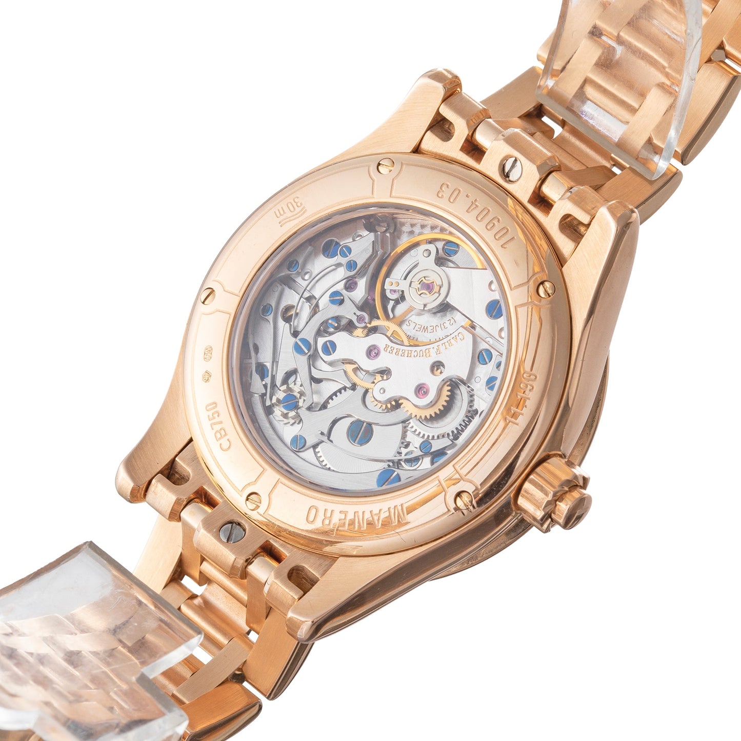 Bucherer - Ladies' Manero Chronograph Rose Gold (10904.03)