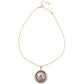 Bvlgari - 18k Rose Gold "Monete" Ancient Coin Pendant Necklace