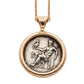 Bvlgari - 18k Rose Gold "Monete" Ancient Coin Pendant Necklace