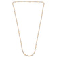 18k Yellow & White Gold Diamond Long Chain Necklace