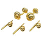 Cartier - 18k Tricolored Gold Knot Dress Set