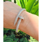 Cartier - 18k White Gold Diamond Large Juste un Clou Bracelet