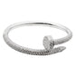 Cartier - 18k White Gold Diamond Large Juste un Clou Bracelet
