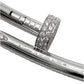 Cartier - 18k White Gold Diamond Large Juste un Clou Bracelet
