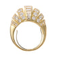 Cartier - 18k Yellow Gold Diamond Bombé Ring