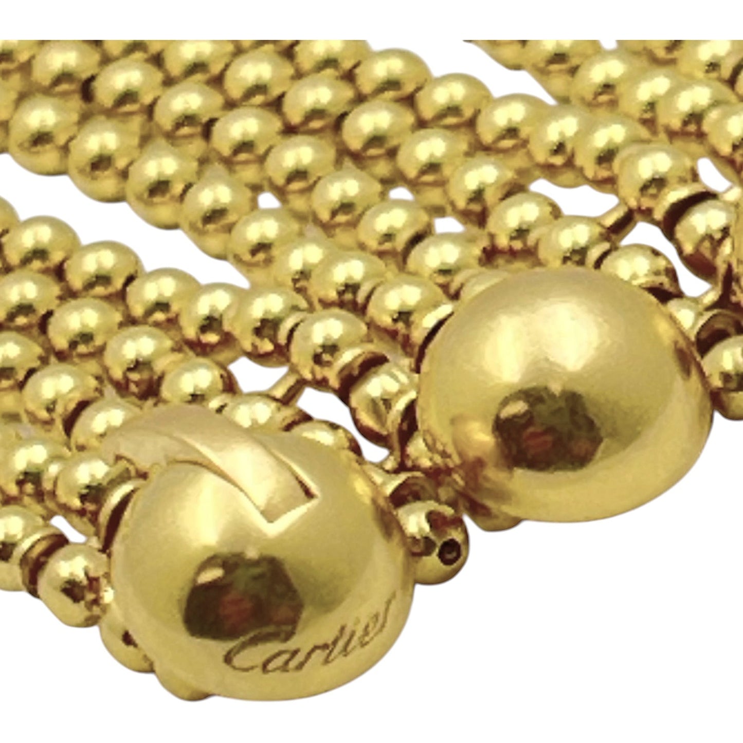 Cartier - 18k Yellow Gold Draperie Bracelet