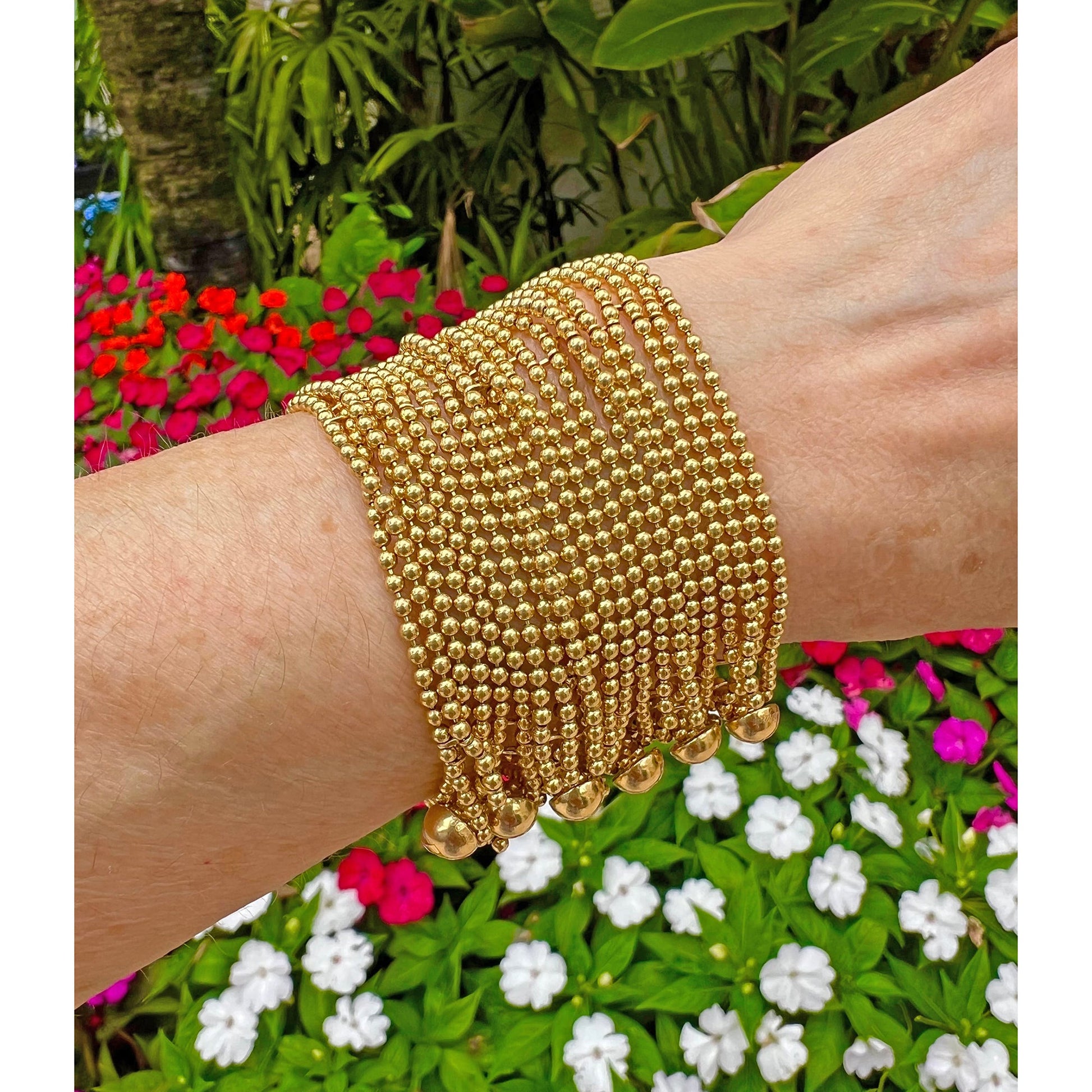 Cartier - 18k Yellow Gold Draperie Bracelet
