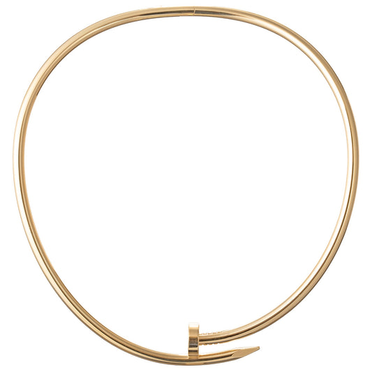 Cartier - 18k Yellow Gold Juste un Clou Classic Torque Necklace