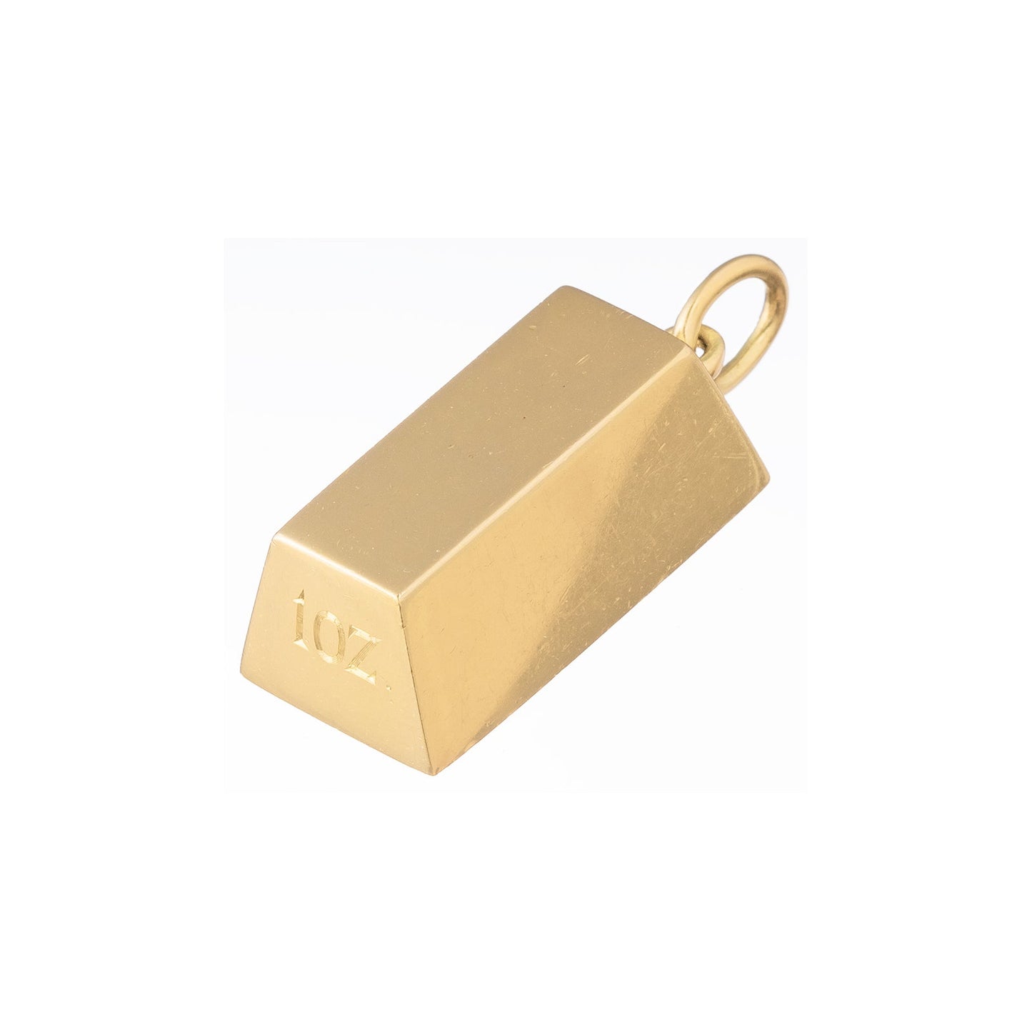 Cartier - 1970s 18k Gold One Ounce Ingot Pendant