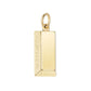 Cartier - 1970s 18k Gold One Ounce Ingot Pendant