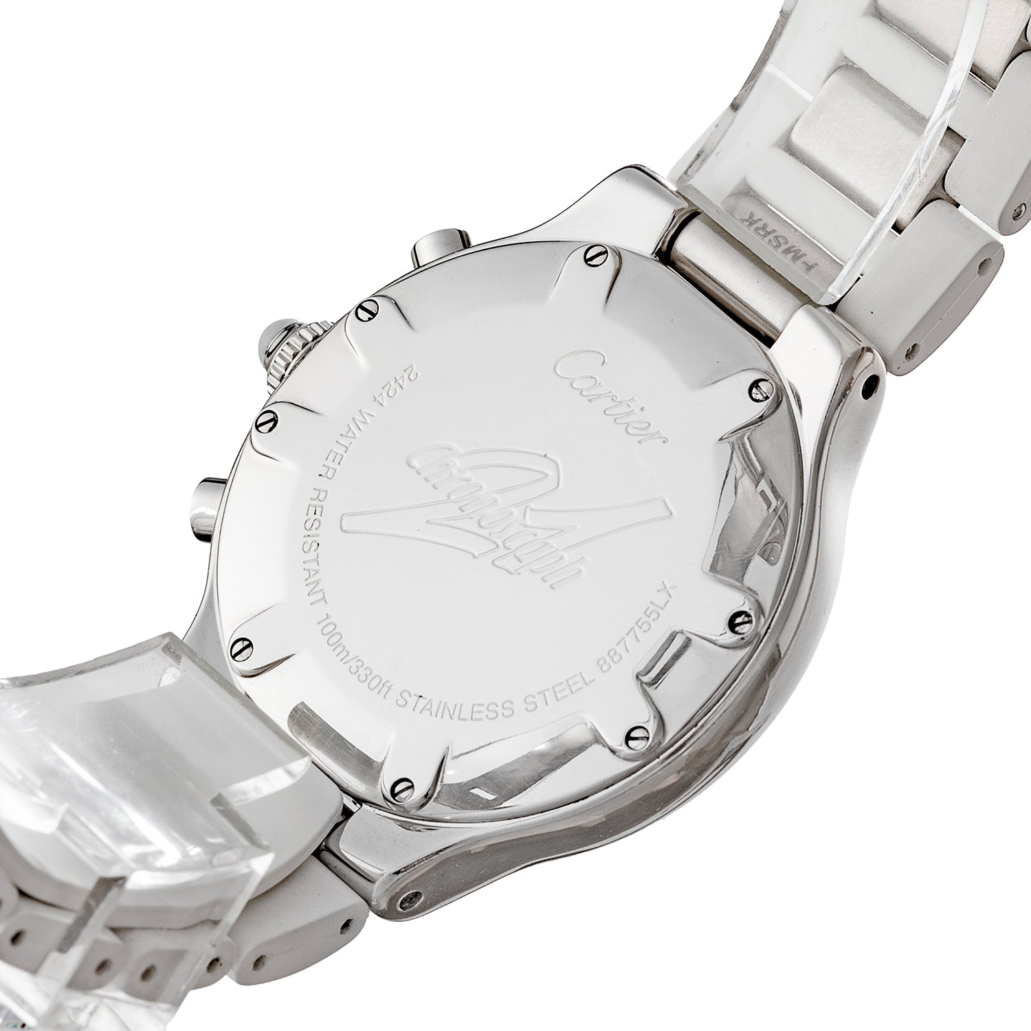 Cartier - Chronoscaph 21 White Dial 38mm (2424)