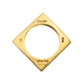 Cartier - Dinh Van 18k Yellow Gold Double Faces Ring