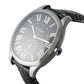 Cartier - Drive Black Dial Steel Watch WSNM0009