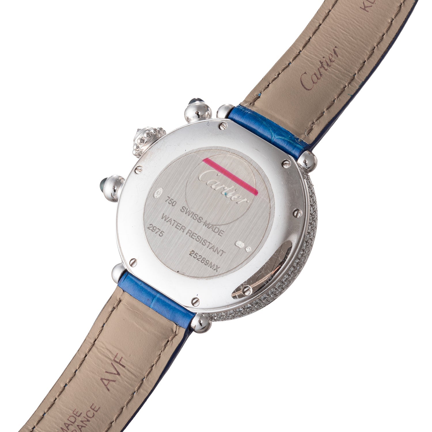Cartier - Libre Chronograph White Gold Diamonds (2975)