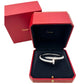 18k White Gold Diamond Large Juste un Clou Bracelet