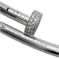 18k White Gold Diamond Large Juste un Clou Bracelet