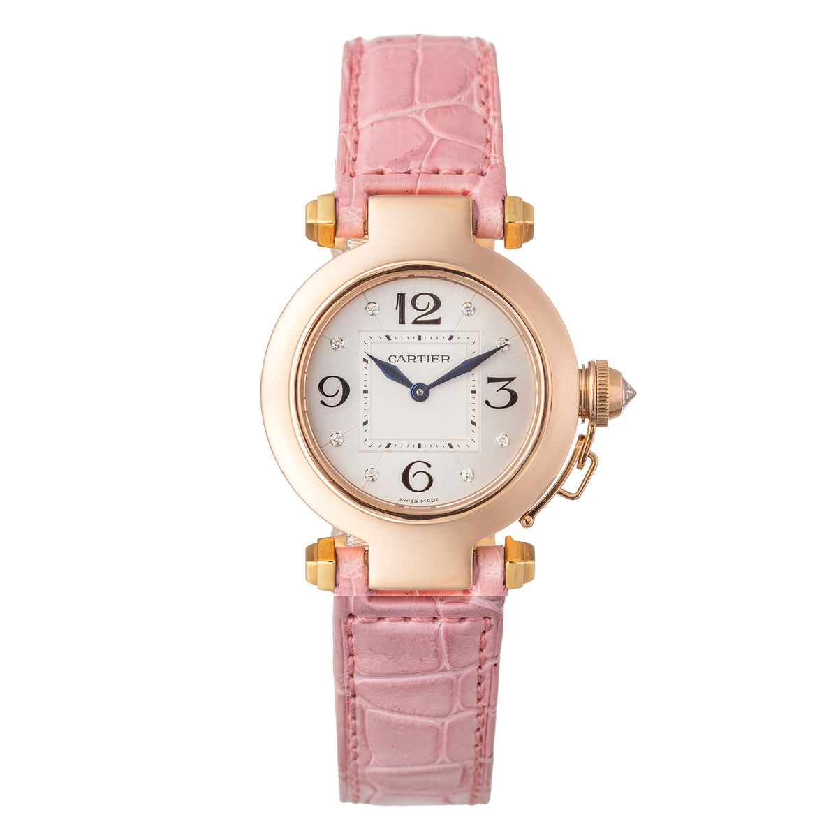 Cartier - Pasha 32mm Quartz Rose Gold Watch (2812)