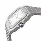 Cartier - Santos Medium Steel Diamonds (W45A0005)