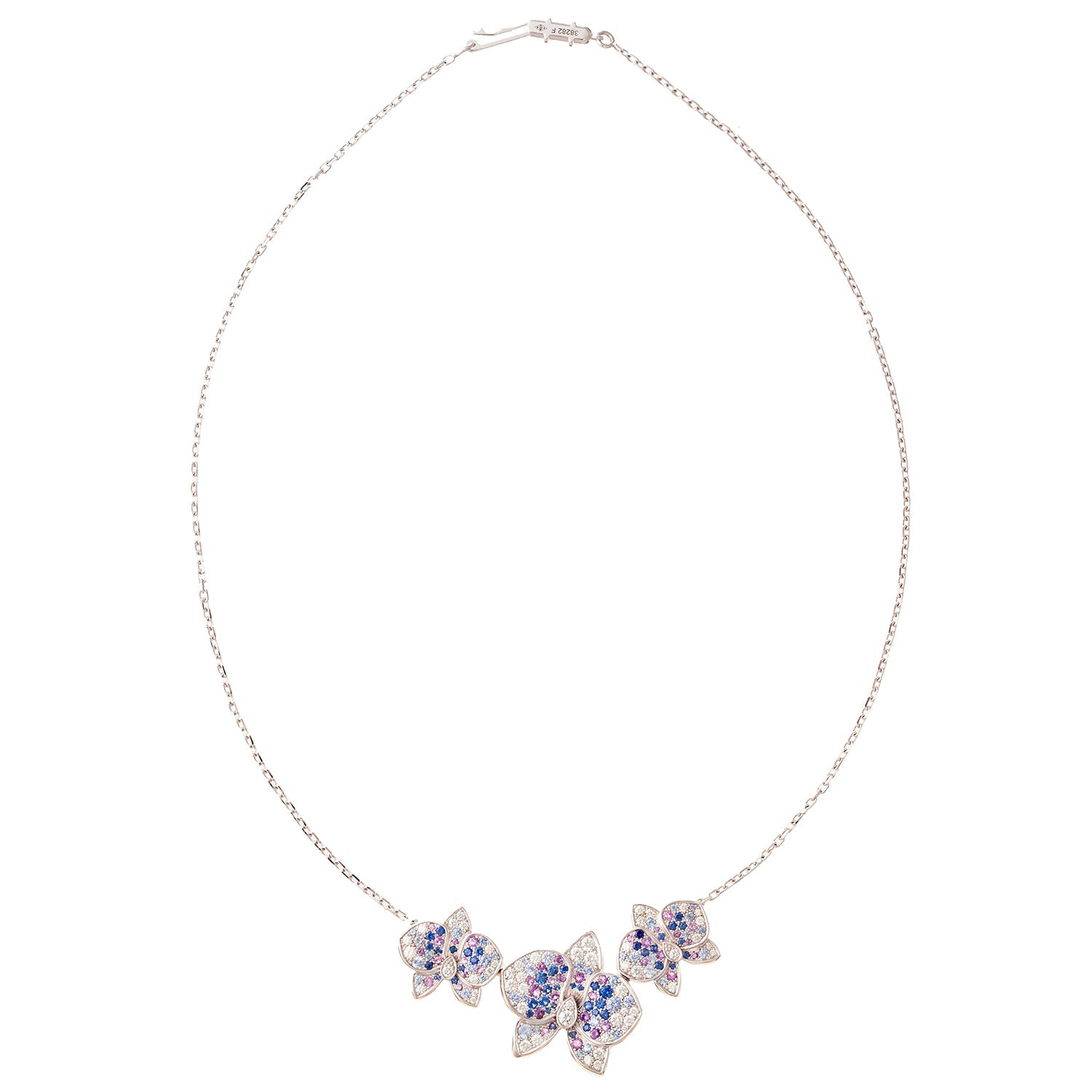 Cartier - Sapphire Amethyst Diamond Caresse d'Orchidees Necklace