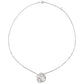 Chanel - 18k White Gold Diamond Fil de Camélia Pendant Necklace