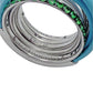 De Grisogono - 18k White Gold Light Blue Ceramic Tsavorite Allegra Ring