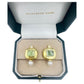 Elizabeth Gage - 18k Gold Venetian Glass Intaglio Diamond Pearl Valois Earrings
