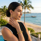 Elizabeth Locke - 19k Yellow Gold Circle Link Toggle Bracelet